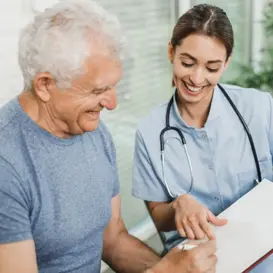 nurse in duty at nurseforcare